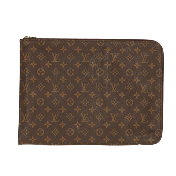 71297 1 Louis Vuitton Poche Document Pouch Monogram