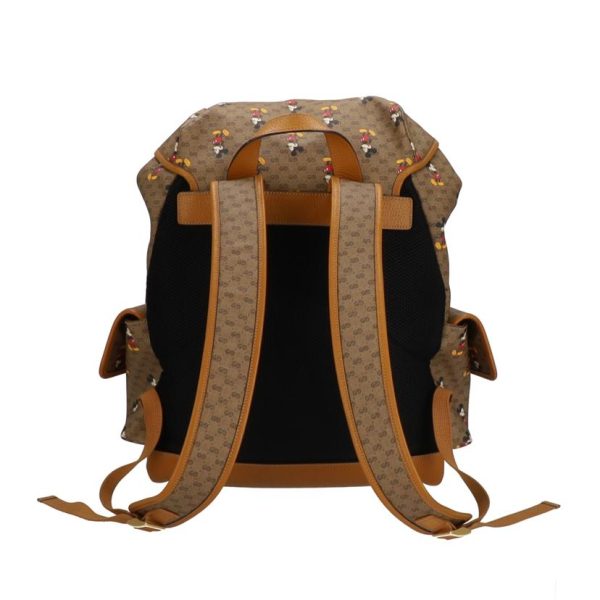 71366 2 Gucci Disney Collaboration Backpack Brown