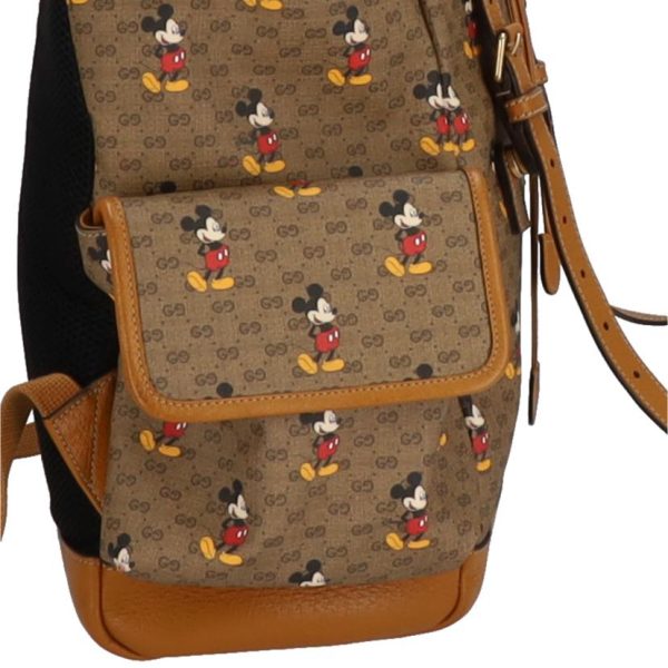 71366 4 Gucci Disney Collaboration Backpack Brown