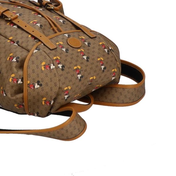 71366 6 Gucci Disney Collaboration Backpack Brown