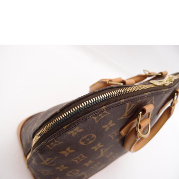 71366 7 Louis Vuitton Alma Monogram Handbag Brown