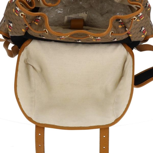 71366 9 Gucci Disney Collaboration Backpack Brown