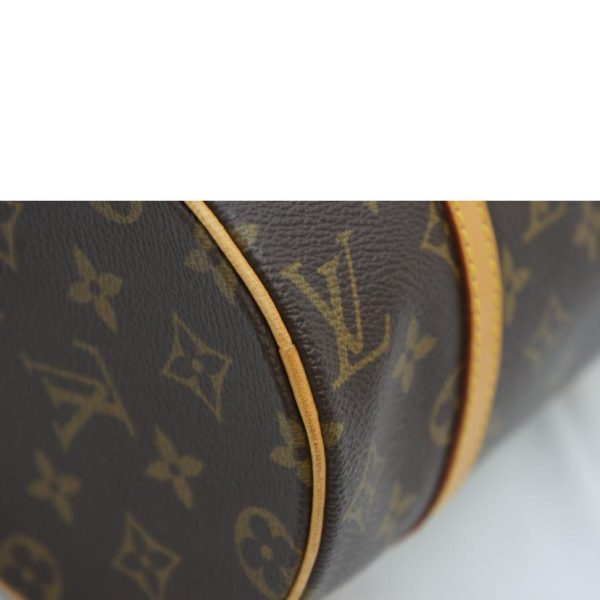 71415 6 Louis Vuitton Papillon Handbag Monogram Brown