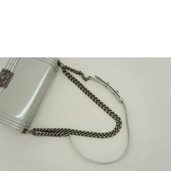 71420 4 Chanel Boy Chanel Chain Shoulder Bag Black