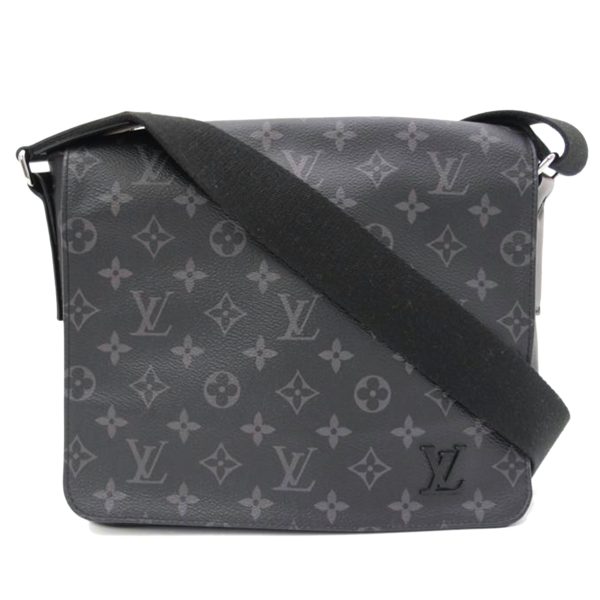 71467 1 Louis Vuitton District PM NM Messenger Bag Monogram Eclipse