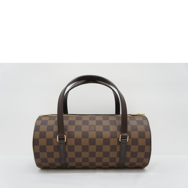 71484 2 Louis Vuitton Papillon Handbag Damier Brown