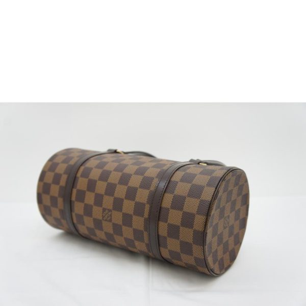 71484 3 Louis Vuitton Papillon Handbag Damier Brown