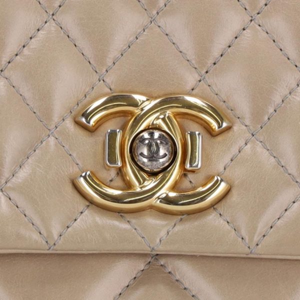 71507 7 Chanel Matelassé Leather Chain Shoulder Bag