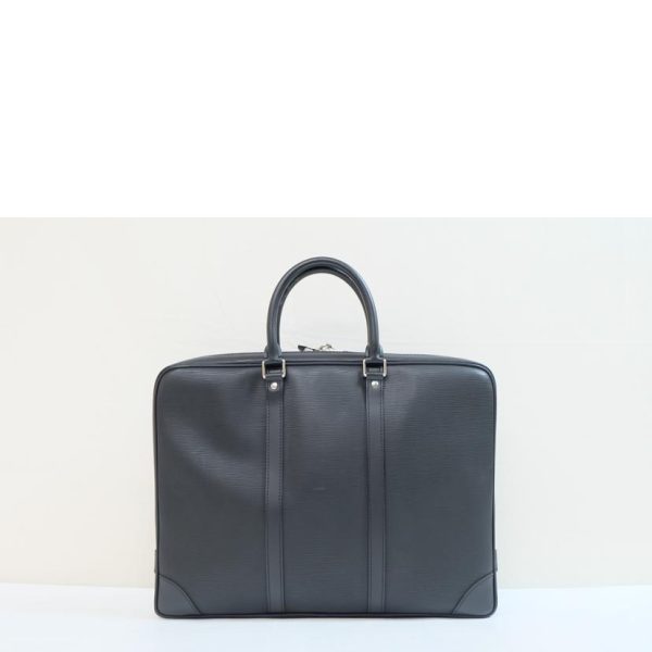 71519 2 Louis Vuitton Voyage Epi Bag Noir