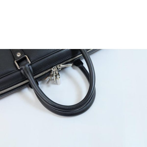 71519 4 Louis Vuitton Voyage Epi Bag Noir