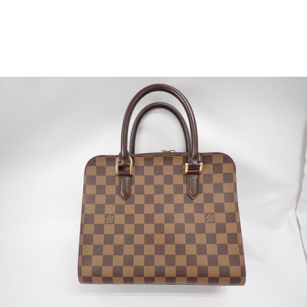 71532 2 Louis Vuitton Triana Handbag Damier Ebene