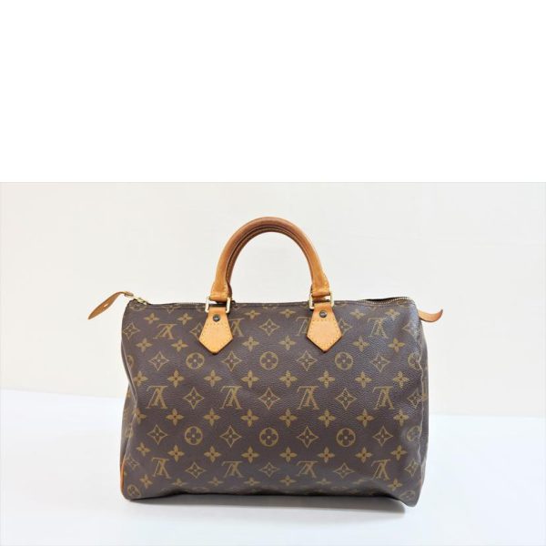 71540 1 Louis Vuitton Speedy Monogram Bag Brown