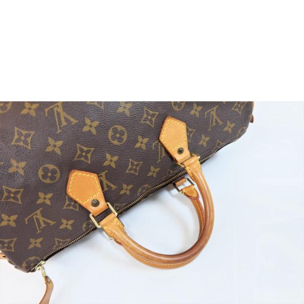 71540 4 Louis Vuitton Speedy Monogram Bag Brown