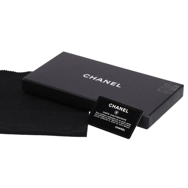 71550 7 Chanel Caviar Long Wallet Black