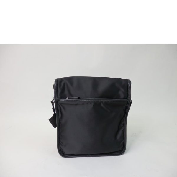 71560 2 Prada Nylon Shoulder Bag Black