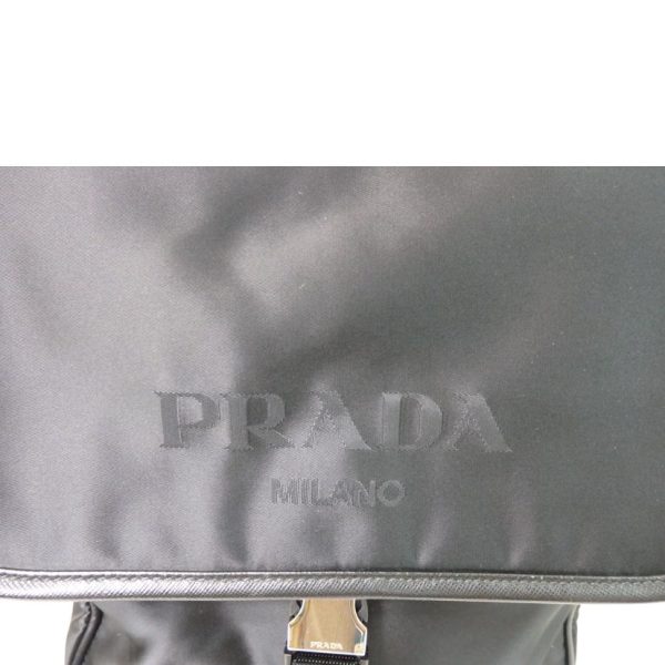 71560 4 Prada Nylon Shoulder Bag Black