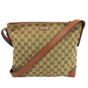 71570 1 Louis Vuitton Monogram Givesire GM Shoulder Bag M42249 Brown