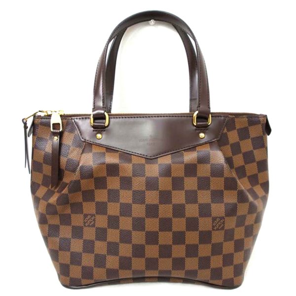 71571 1 Louis Vuitton Westminster PM Damier Ebene Tote Bag Brown