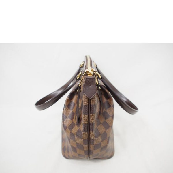 71571 4 Louis Vuitton Westminster PM Damier Ebene Tote Bag Brown