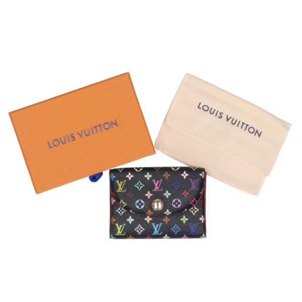 71573 6 Louis Vuitton Anvelope Card Holder Multicolor