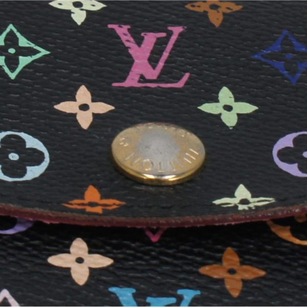 71573 8 Louis Vuitton Anvelope Card Holder Multicolor