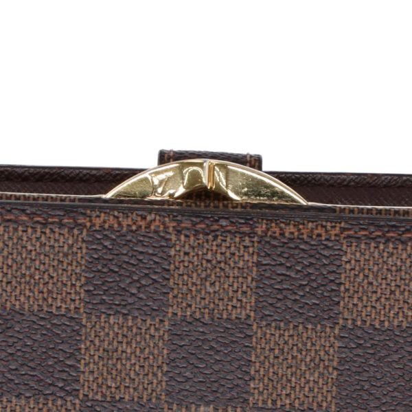 71595 7 Louis Vuitton Portefeuil Viennois Damier Ebene Wallet Brown