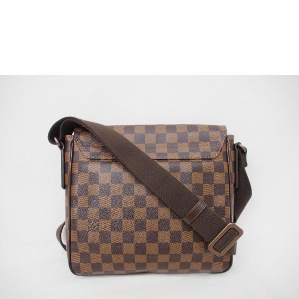 71601 2 Louis Vuitton District PM Damier Ebene Bag Brown