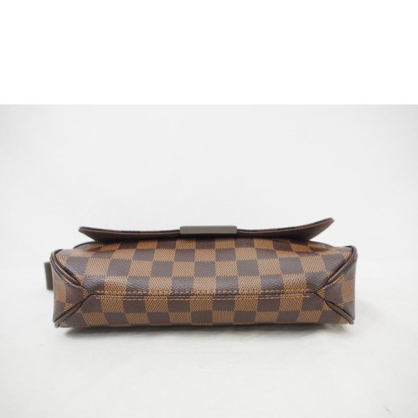 71601 9 Louis Vuitton District PM Damier Ebene Bag Brown