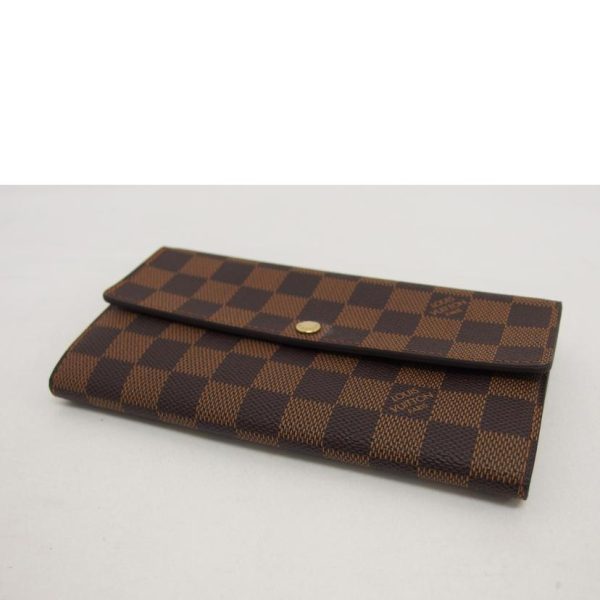 71631 3 Louis Vuitton Portefeuil Sala Wallet Damier Ebene