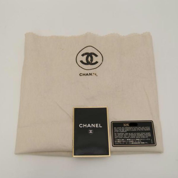 71641 6 Chanel Lambskin Chain Tote Bag Camel