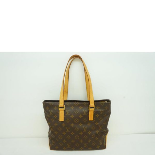 71651 2 Louis Vuitton Cavapiano Tote Bag Monogram Brown