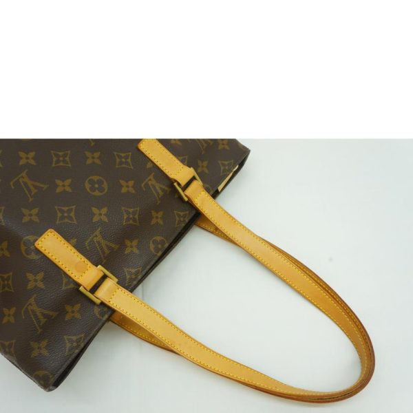 71651 4 Louis Vuitton Cavapiano Tote Bag Monogram Brown