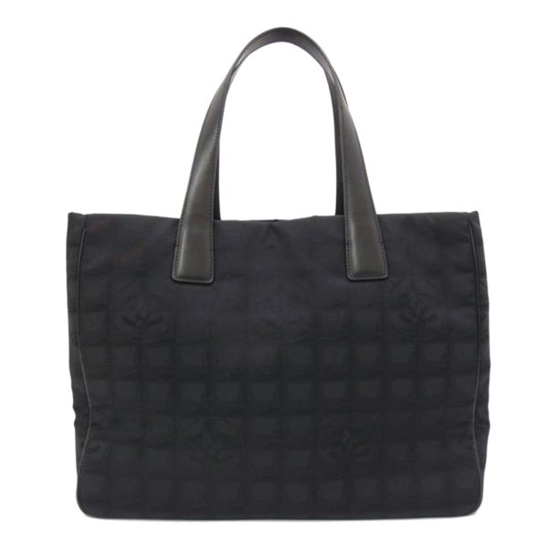 71658 1 CHANEL New Travel Line Tote Bag MM Black