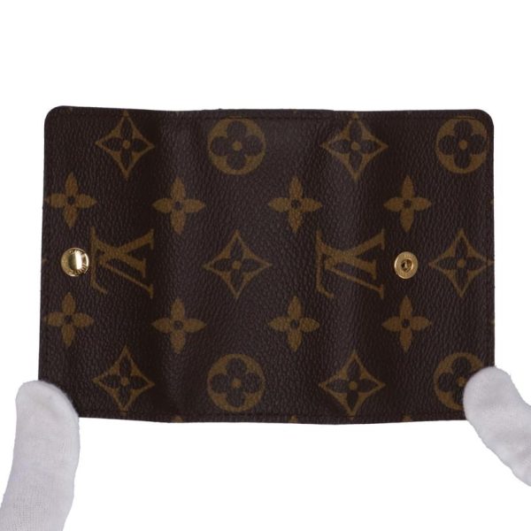 71724 4 Louis Vuitton Multicle Monogram Key Holder Bag Brown