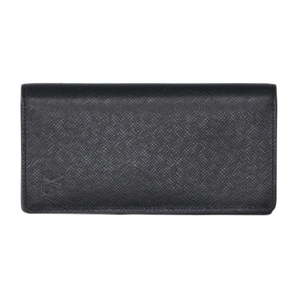 71734 1 Louis Vuitton Portefeuil Blaza Taiga Noir Wallet