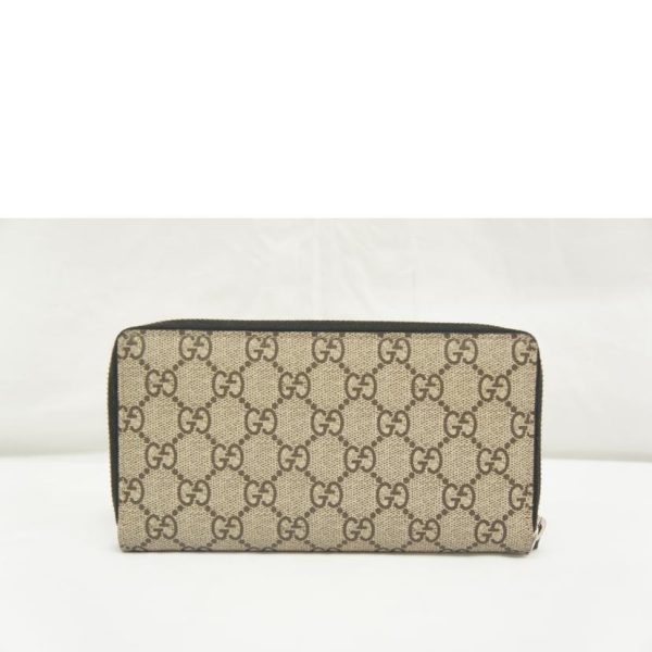 71740 2 Gucci Kingsnake GG Supreme Wallet