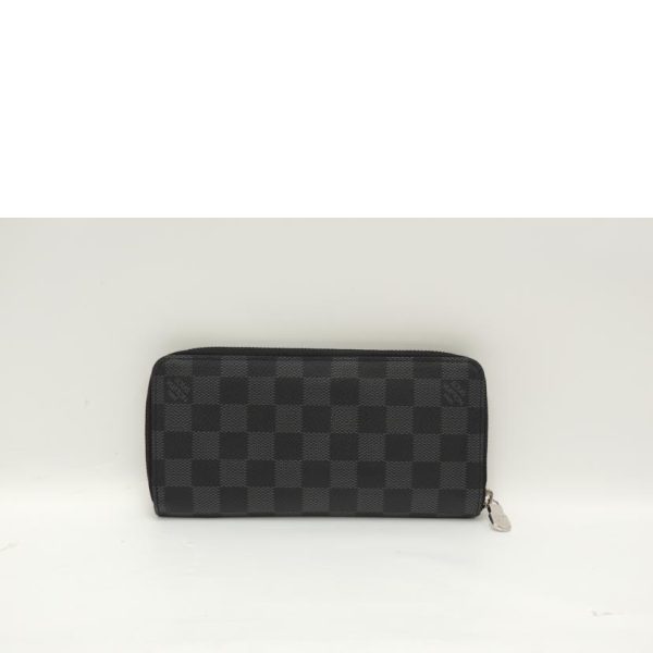 71800 2 Louis Vuitton Zippy Wallet Damier Graphite