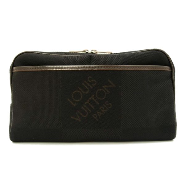 71818 1 Louis Vuitton Acrobat Waist Bag Damier Geant Noir