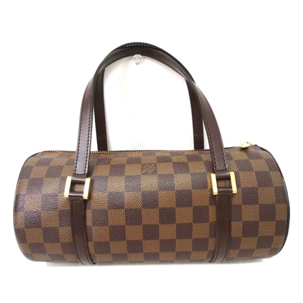 71823 1 Louis Vuitton Papillon Damier Ebene Handbag Brown