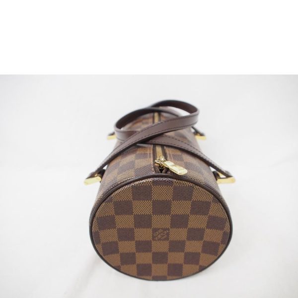 71823 4 Louis Vuitton Papillon Damier Ebene Handbag Brown