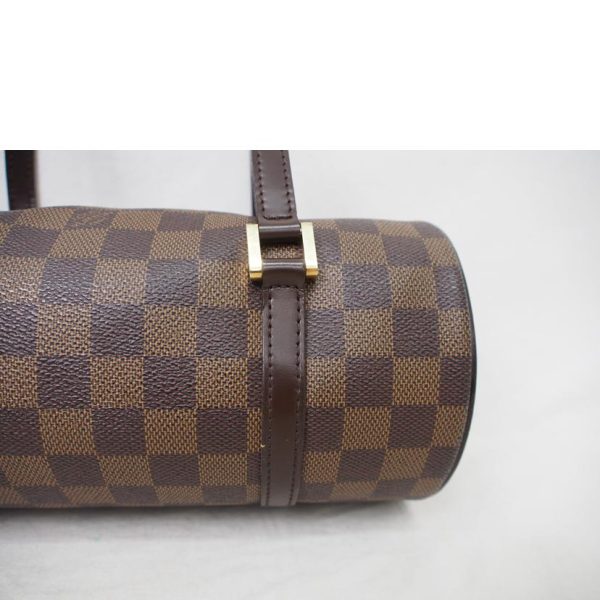 71823 5 Louis Vuitton Papillon Damier Ebene Handbag Brown