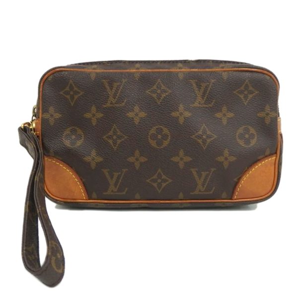 71849 1 Louis Vuitton Marly Dragonne PM Clutch Bag Monogram