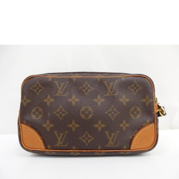 71849 2 Louis Vuitton Marly Dragonne PM Clutch Bag Monogram