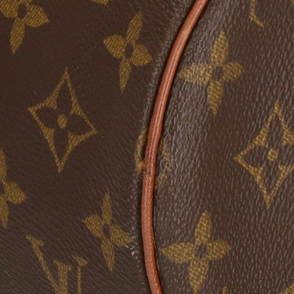 71854 7 Louis Vuitton Old Papillon Monogram Handbag Brown