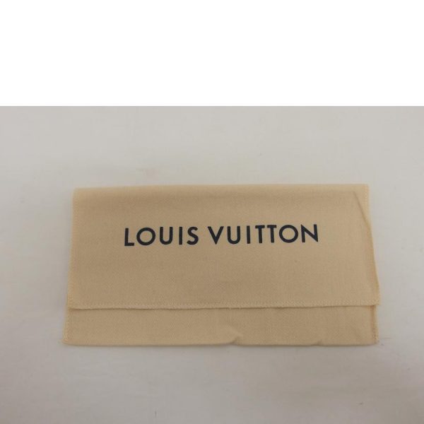 71857 10 Louis Vuitton Portefeuil Comet Leather Wallet Blue