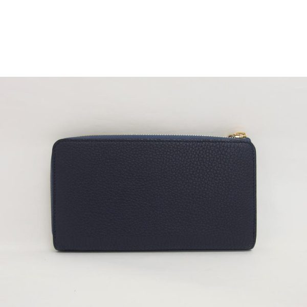 71857 2 Louis Vuitton Portefeuil Comet Leather Wallet Blue