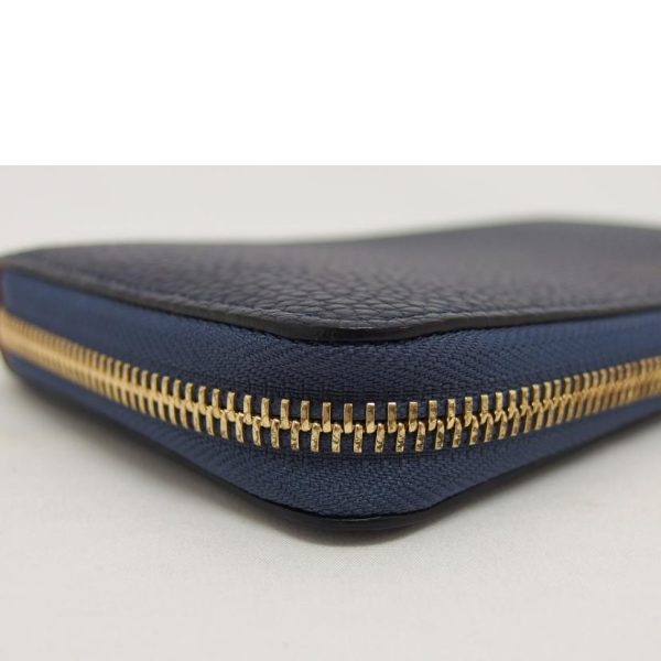 71857 9 Louis Vuitton Portefeuil Comet Leather Wallet Blue