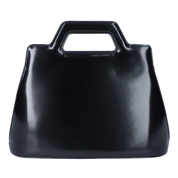 71859 4 FERRAGAMO 2WAY bag WANDA medium black