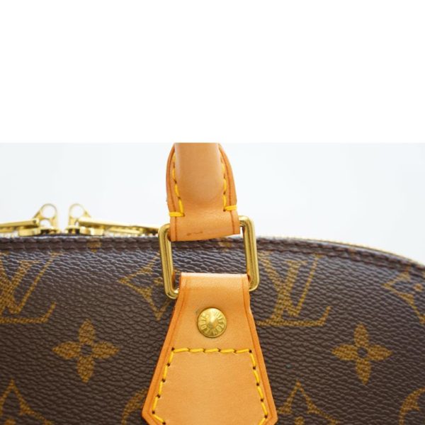 71866 6 Louis Vuitton Alma PM Handbag Monogram Brown