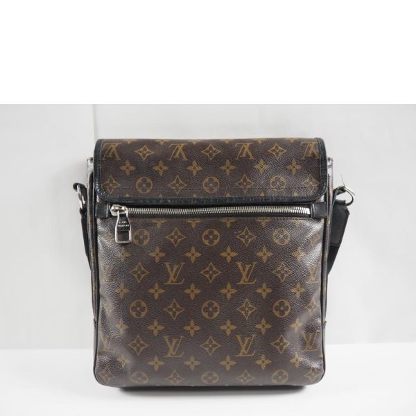 71914 2 Louis Vuitton Bass MM Messenger Bag Monogram Macassar